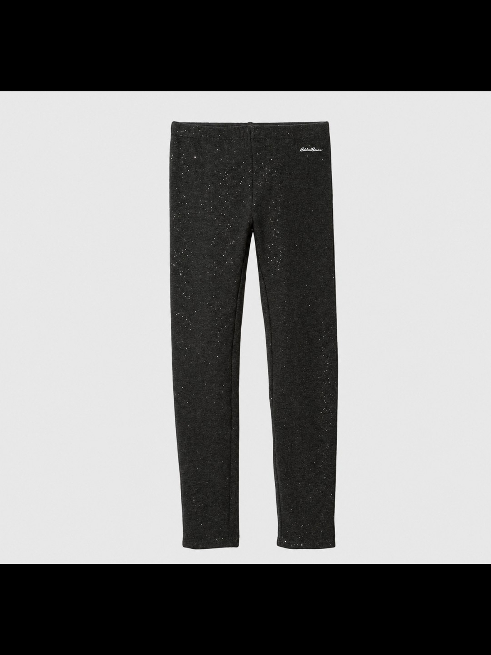 Girls' Rock Hopper Plush-Lined Leggings. Color: Charcoal Size: (10-12)